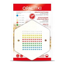 Lenkiški opalitai - 5 spalvos, po 20 numerių