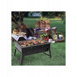 Anglies sodo grilis nešiojamas sulankstomas kelioninis lagaminas stovyklavimui