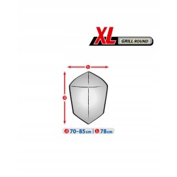 Vandeniui atsparus apsauginis dangtelis griliui