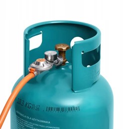 Propano dujų reguliatoriaus rinkinys + 2 x žarnos spaustukai 37 mbar - bfg propano dujų reguliatorius 37 mbar butanas, 1,5 kg/h 