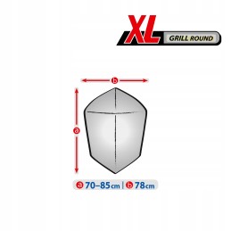 Grilio dangtis – apvalus