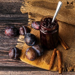 10 vnt stiklinių indelių po 245 ml uogienei, medui ir pušeliams