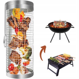 ️ Krepšelis daržovėms, mėsai, bulvytėms, žuviai kepti, kepimui ant grotelių, grotelių grotelės, 1 vnt.