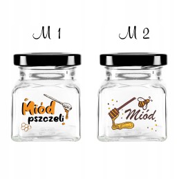 120 ml stiklinis indas su 53 mm dangteliu ir spauda