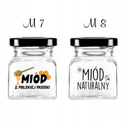 120 ml stiklinis indas su 53 mm dangteliu ir spauda