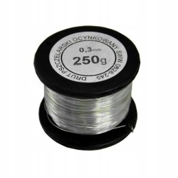 Bitininkystė viela 0,25 kg 0,3 mm cinkuota