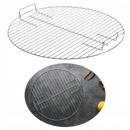 Apvalios grilio grotelės 41 x 5 cm su rankenomis