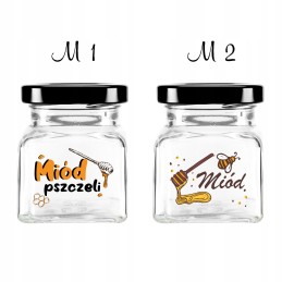 120 ml stiklinis indas su 53 mm dangteliu ir spauda