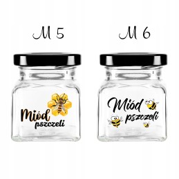 120 ml stiklinis indas su 53 mm dangteliu ir spauda