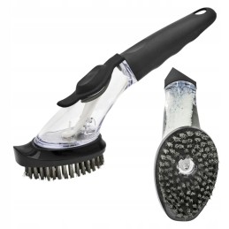 Šepetys su vandens bakeliu grotelių valymui