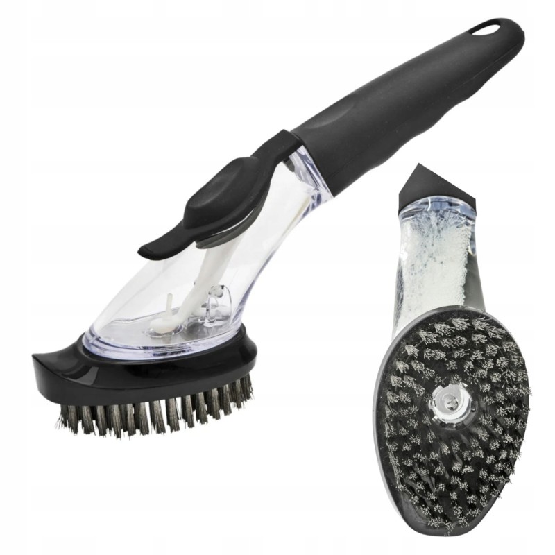 Šepetys su vandens bakeliu grotelių valymui