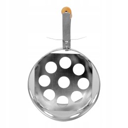 Plieninis kaminas anglims apšviesti