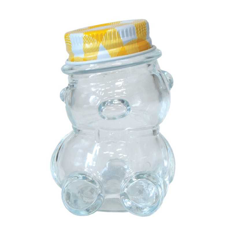 Meškiuko indelis 30ml medui su dangteliais 8vnt - a38