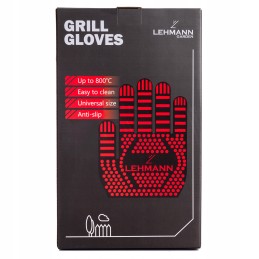 Karščiui atsparios virtuvinės grilio pirštinės, didelės, 2 vnt., iki 33 cm!