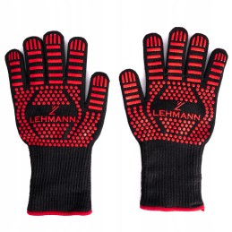 Karščiui atsparios virtuvinės grilio pirštinės, didelės, 2 vnt., iki 33 cm!