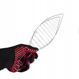 Karščiui atsparios virtuvinės grilio pirštinės, didelės, 2 vnt., iki 33 cm!