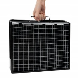 Turistinis grilis nešiojamas sulankstomas kempingas lagaminas 43 x 29 cm