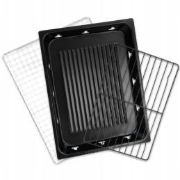 Turistinis grilis nešiojamas sulankstomas kempingas lagaminas 43 x 29 cm