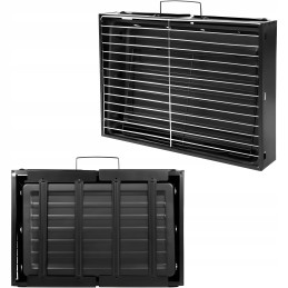 ✅ Turistinis grilis nešiojamas sulankstomas anglies grilis