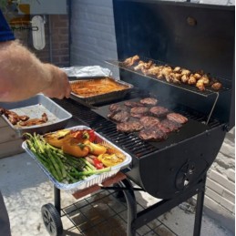 12 x tefloninio kilimėlio grotelių padėklas, skirtas kepti daugkartinio naudojimo BBQ padėkliuose