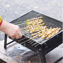Turistinis anglies grilis nešiojamas sulankstomas lagaminas kempingo sodas