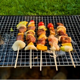 Turistinis anglies grilis nešiojamas sulankstomas lagaminas kempingo sodas