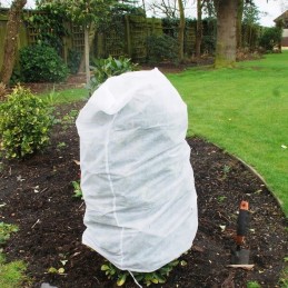 Baltos agrotekstilės plotis 160 cm x 10 m p23 (23g/m2)