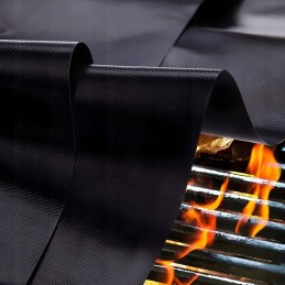 4x tefloninio kilimėlio grilio kilimėlio kepimo skarda