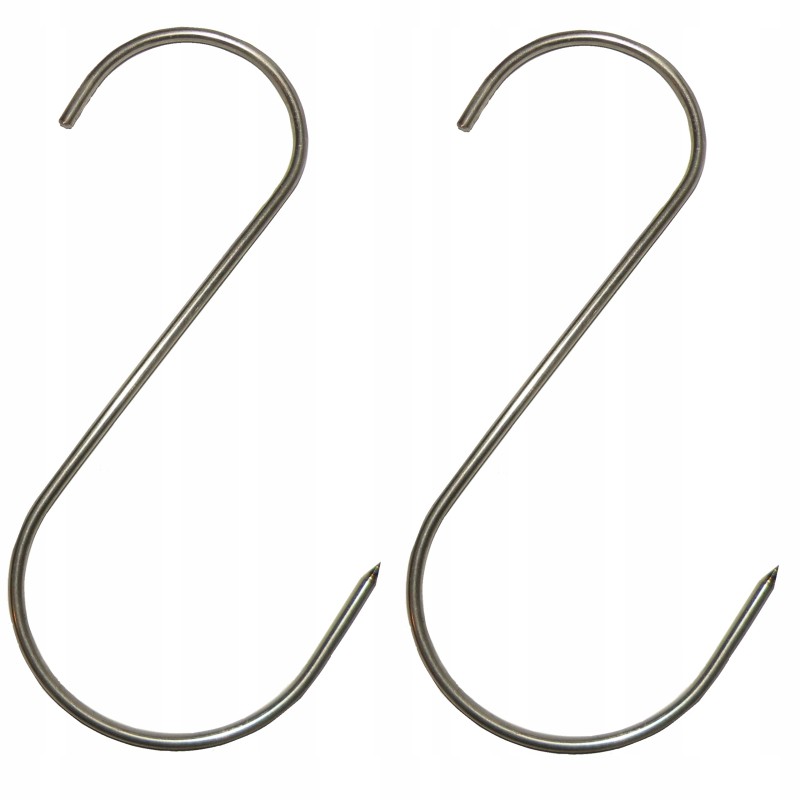 Rūkymo kabliukas, 25 vnt. rinkinys S-143, 3 mm storio