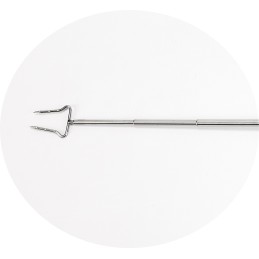 Laužo lazda dešrai, teleskopinė šakutė, sulankstomas atidarytuvas, 65 cm