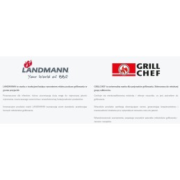 Landmann 3-in-1 draskyklių grotelių valymo šepetys