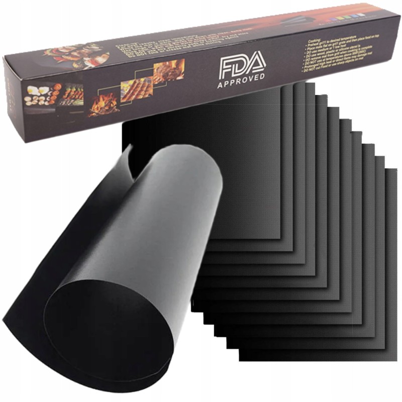 12x tefloninio kilimėlio grotelių padėklas kepimui orkaitėje