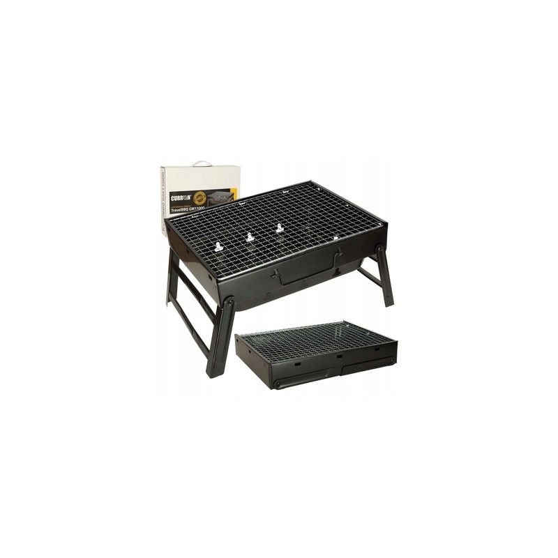 Lagamine sulankstytas turistinis grilis su anglimis