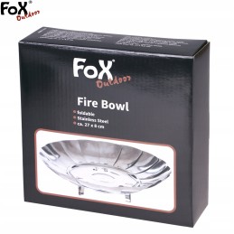 Lapės ugnies dubuo, reguliuojama laužavietė [33650]