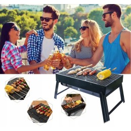 Nešiojama anglis turistinė kepsninė