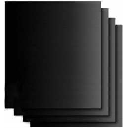 4x tefloninis grilio kilimėlis, daugkartinio naudojimo bbq orkaitės padėklas kepimui