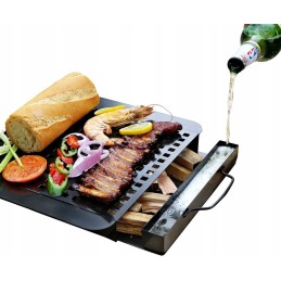 Rūkymo platforma su alaus talpa