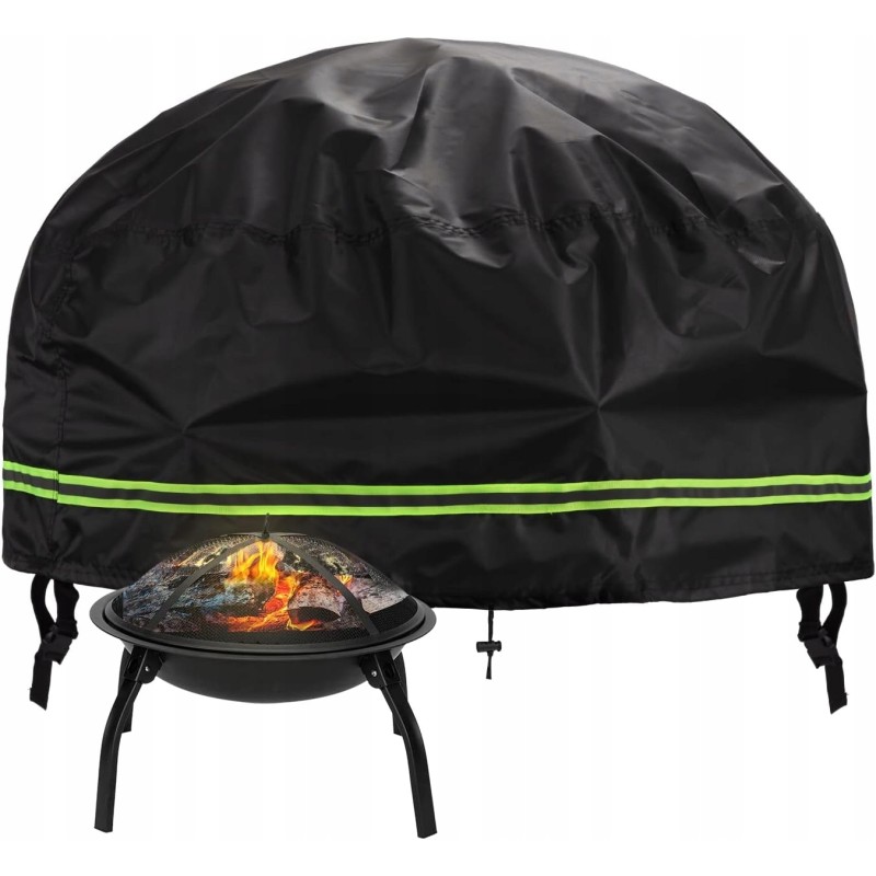 Užvalkalas grilio židiniui, atsparus vėjui, nepralaidus vandeniui, 91 x 31 cm