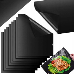 8x tefloninio kilimėlio grotelių padėklas kepimui