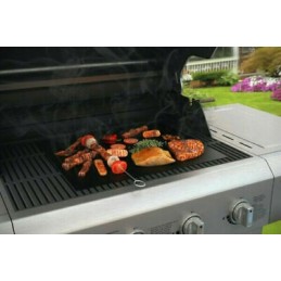 8x tefloninio kilimėlio grotelių padėklas kepimui