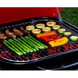 3x tefloninis orkaitės kilimėlis, kepimas ant grotelių, daugkartinio naudojimo bbq padėklai xl