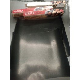 Tefloninis grilio kilimėlis, grilio kepimo skarda x10