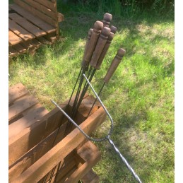 Elegantiškos šakutės laužui ar šašlykams