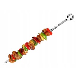 Nerūdijančio plieno iešmeliai, šašlykinės kepsninės iešmeliai, 10 vnt.