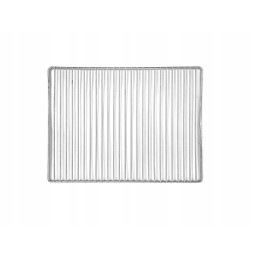 Grilio grotelės 40x30, chromuotos - be rankenų