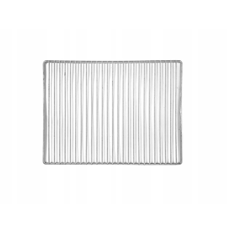 Grilio grotelės 40x30, chromuotos - be rankenų