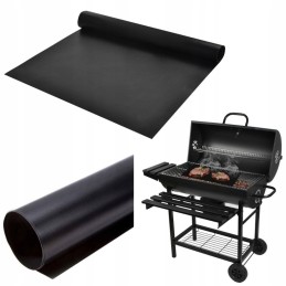 Tefloninis kilimėlis, grilio orkaitės kilimėlis, juodas padėklas x12