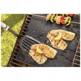 Tefloninis kilimėlis, grilio orkaitės kilimėlis, juodas padėklas x12