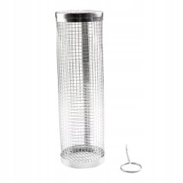 BBQ grilio krepšelis, tinklinės grotelės daržovėms, žuviai, mėsai, 30 x 9 cm, 1 vnt.