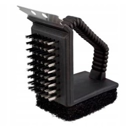 Grilio valymo rinkinys - skystis, šepečiai + deginimas